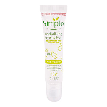 Simple Kind To Skin Revitalising Eye Roll On For Sensitive Skin 15ml