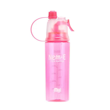 XZNGL Clear Plastic Sports Outdoor Spray Water Bottle