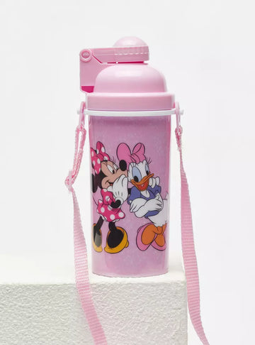 Minnie Mouse and Daisy Duck Print Water Bottle