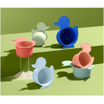 Bath and Sand Cups (6 Ducks)