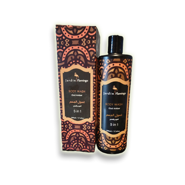 Jardin flamingo oudh body wash