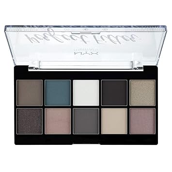 NYX Professional Makeup Perfect Filter Shadow Palette, Eyeshadow Palette, Gloomy Days