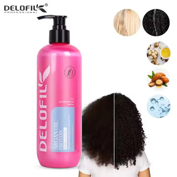 Delofil Professional Argan Oil Protein Multifunction Shampoo 500ml