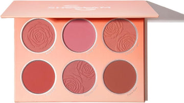 SHEGLAM Floral Flush Blush Palette Blushing Multicolor - 18gm