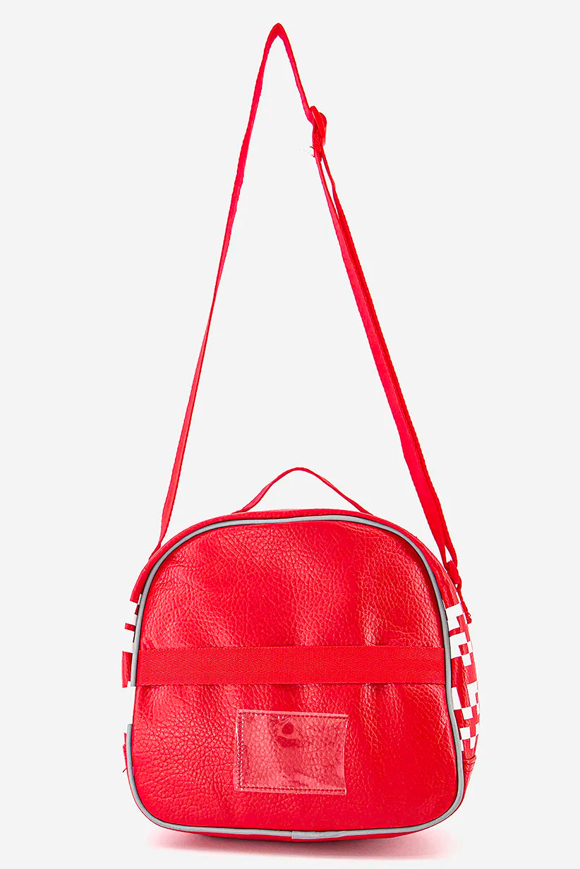Simba Kids Boy Printed Adjustable Body Bag 21 L x 18 H x 7 W cm Red