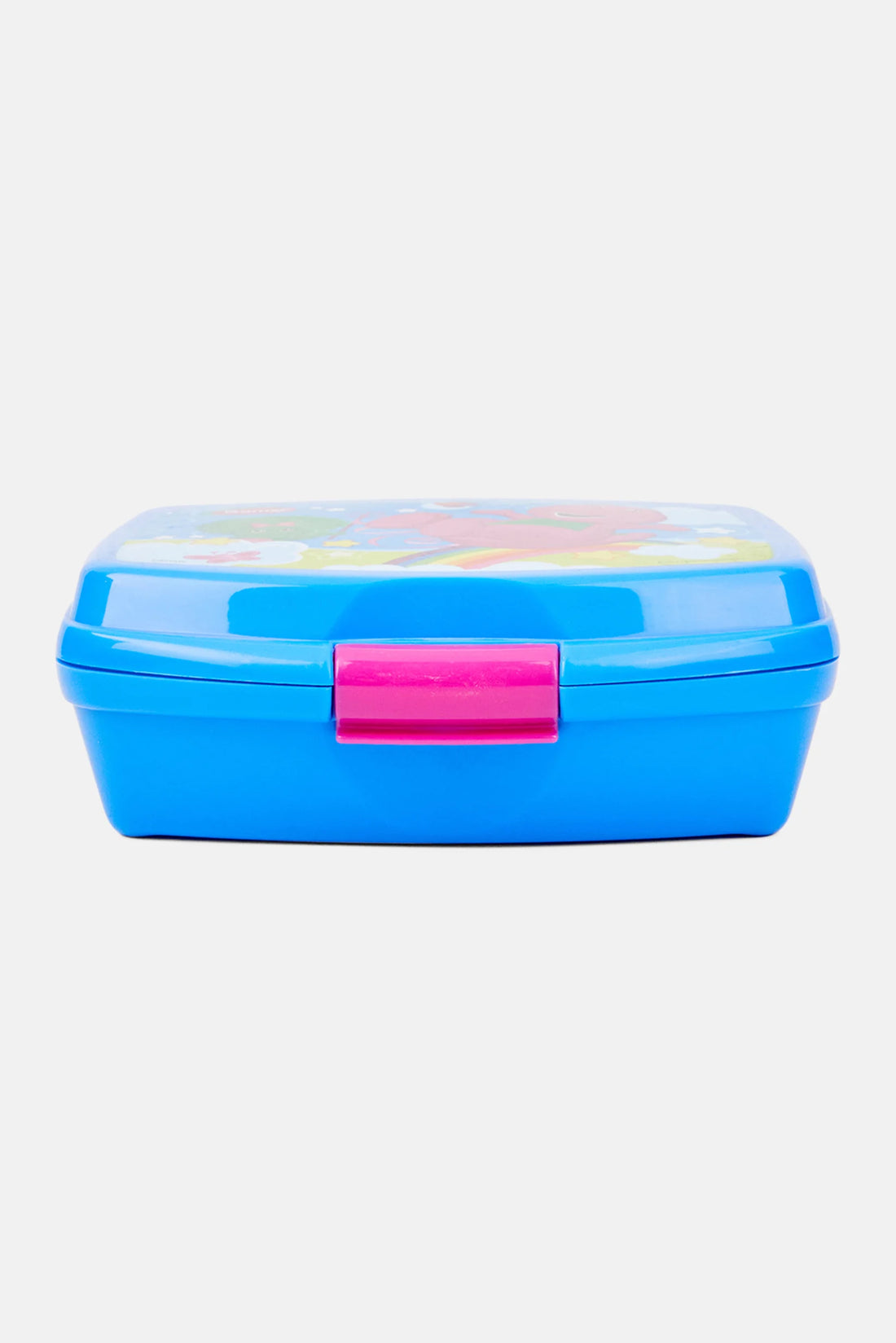 Barney Graphic Print Lunch Box 17 L x 13 W x 7 H cm Blue