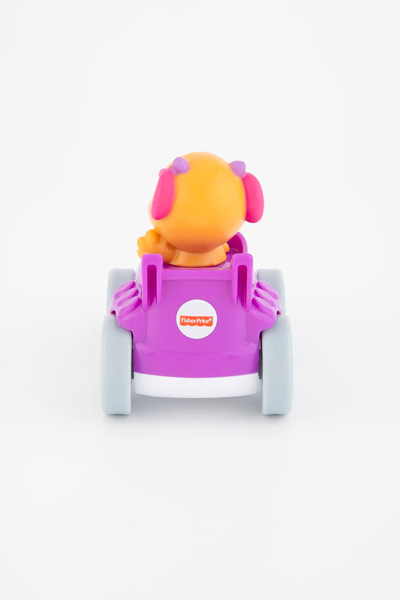 Fisher Price Learning Fun Racing Car with Animal Figure Purple