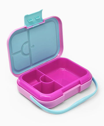 Bonfino Pink Bento Lunch Box – BPA-Free, Leak-Resistant, Microwave & Dishwasher Safe, 765ml