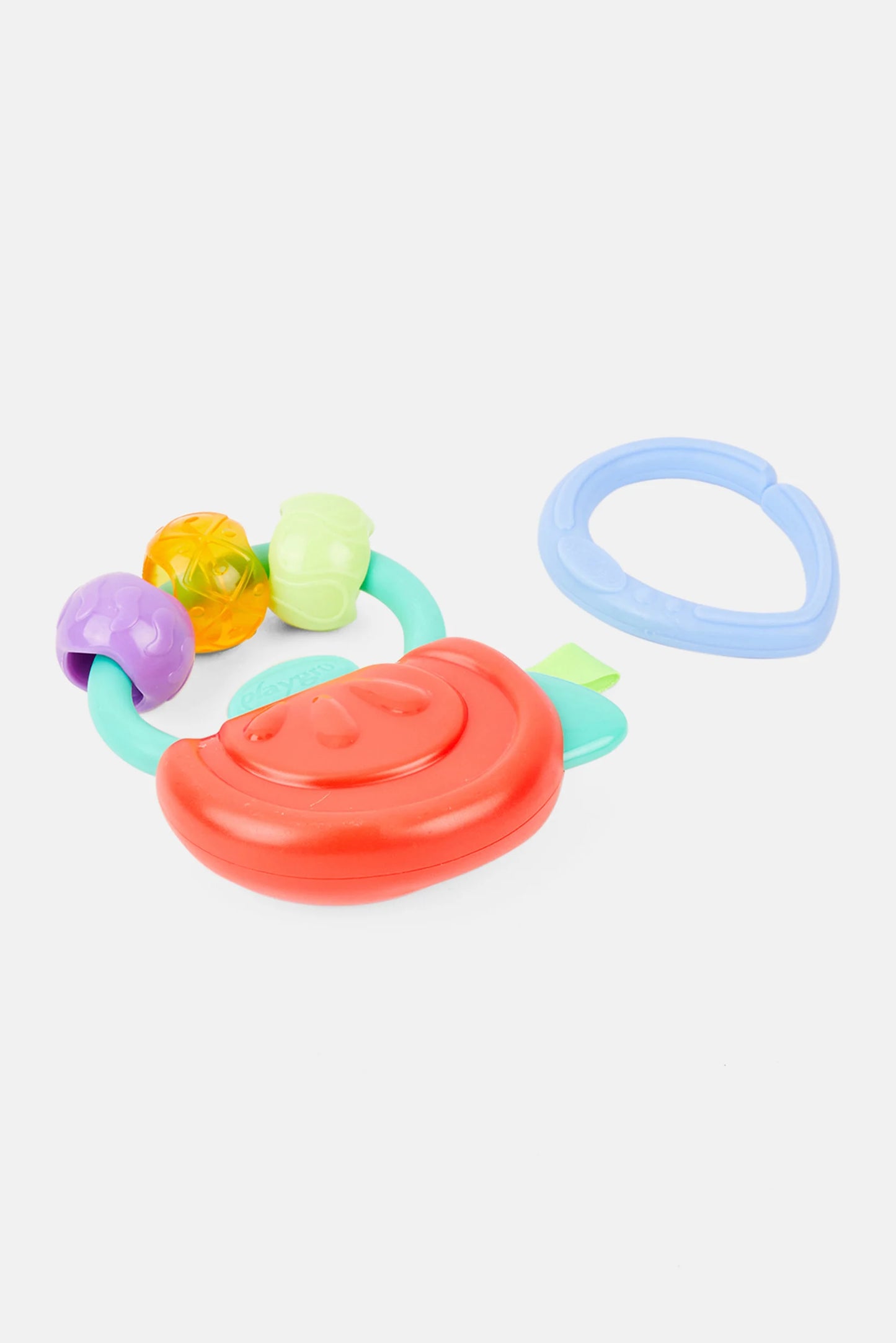 Playgro In My Garden Apple Rattle Red/Green Combo