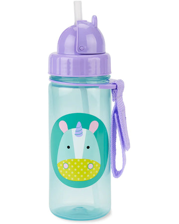 Skiphop Zoo Straw Bottle - Unicorn