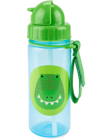 Skiphop Zoo Straw Bottle - Crocodile