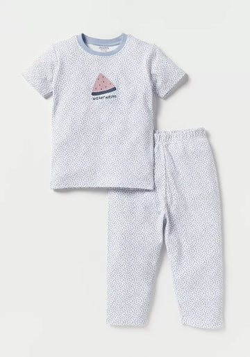 Juniors Shirt and Trouser Set Watermelon 2Y