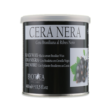 Byotea cera nera black brazilian depilatory wax with black Currant 400ml