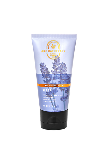 Bath & Body Works Travel Size Ultimate Hydration Body Cream Lavender Vanilla (70g)