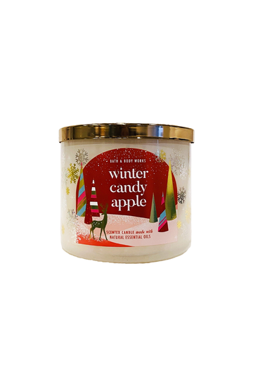 Bath & Body Works Winter Candy Apple 3-Wick Candle