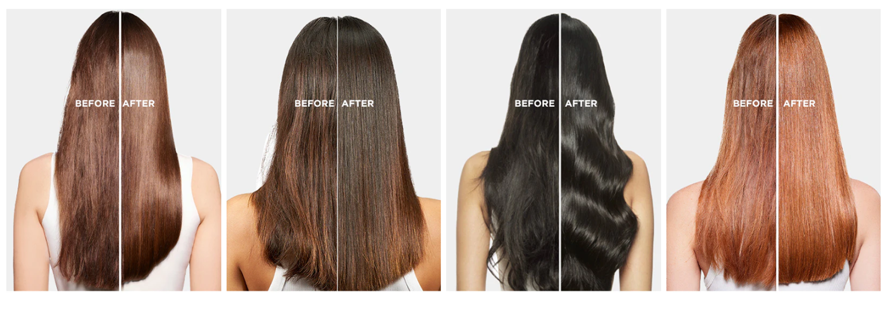 Before and after hair color results comparison - Beauty Pocuh In Pakistan.