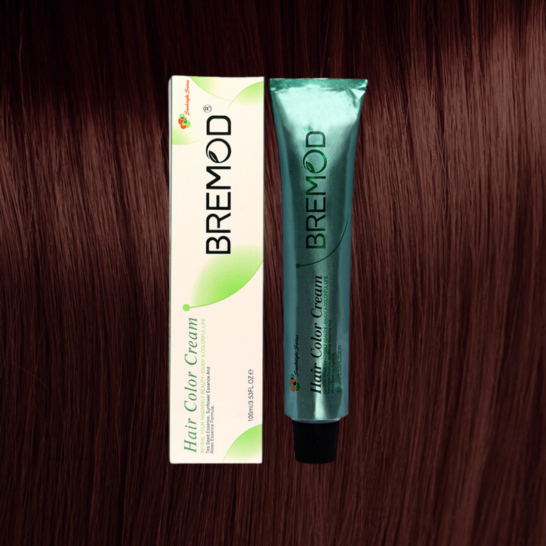 Original Bremod Hair Color Cream 5.5 Light Mahogany Brown 100ml available at Beauty Pouch. COD across Pakistan.