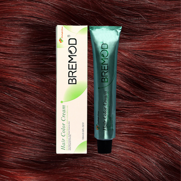 Original Bremod Hair Color Cream 5.65 Light Burgundy Brown 100ml available at Beauty Pouch. COD across Pakistan.