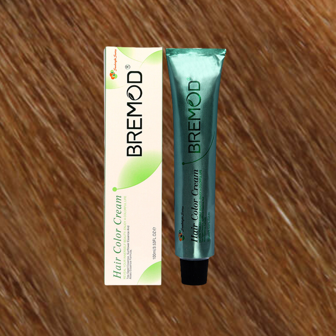 Original Bremod Hair Color Cream 7.33 Medium Intense Gold Blonde 100ml available at Beauty Pouch. COD across Pakistan.