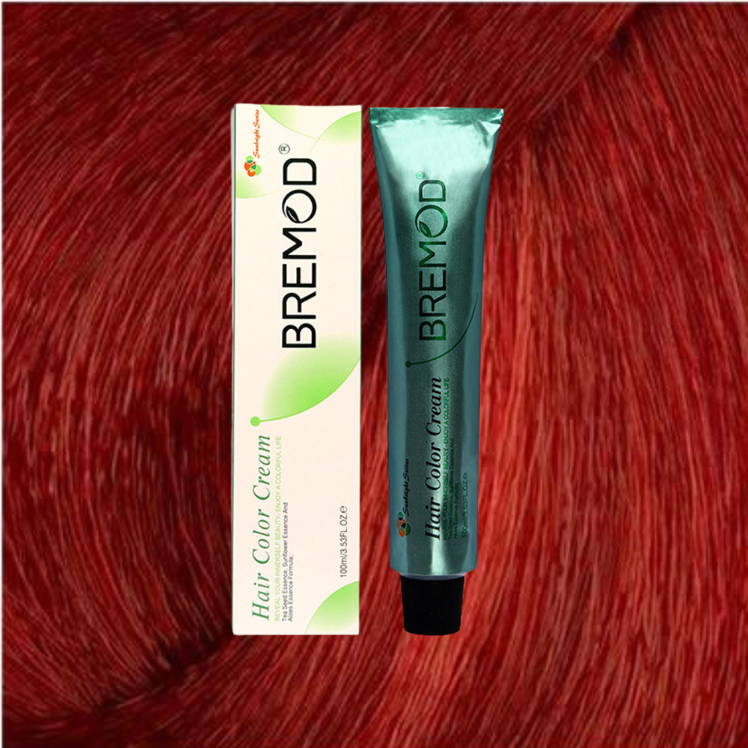 Original Bremod Hair Color Cream 8.66 Light Intense Red Blond 100ml available at Beauty Pouch. COD across Pakistan.
