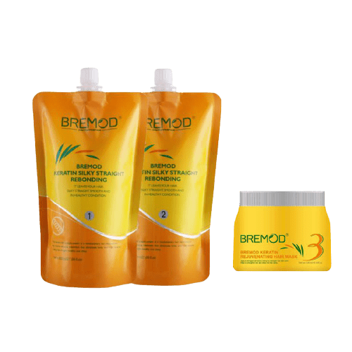 Original Bremod keratin Rebonding kit 800ml available at Beauty Pouch. COD across Pakistan.