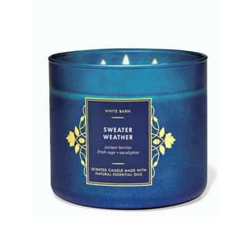 Bath & Body Works Sweater Weather 3-Wick Candle