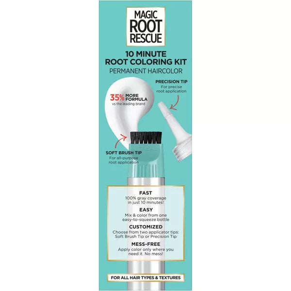 L'Oreal Paris Magic Root Light Brown 6 Rescue 10 Minute Root Hair Coloring Kit