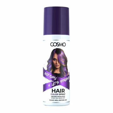 Cosmo Temporary Hair Colour Spray - Jazzy Purple