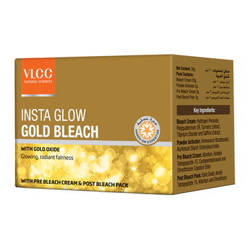 Vlcc Insta Glow Gold Bleach Kit