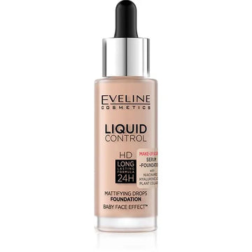 Eveline Liquid Control Mattifying Drops Foundation 003 Ivory Beige 32ml