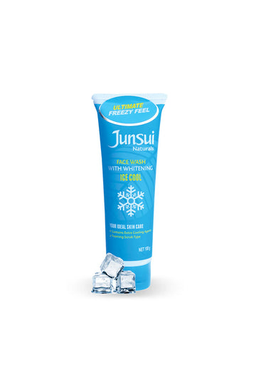Junsui Naturals Ice Cool Whitening Face Wash 100g