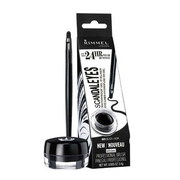 Rimmel London Creamy Waterproof Gel Eyeliner Black