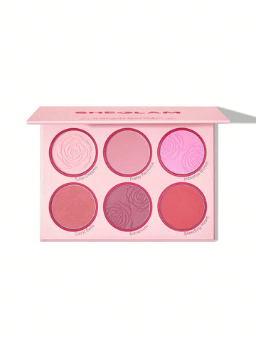 SHEGLAM Floral Flush Blush Palette Blushing Bouquet - 18gm