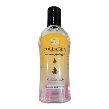 Nitro Collagen Pro Hair Protein Solution Oil For All Hair 200Ml