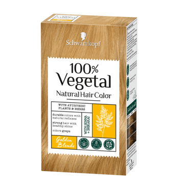 Schwarzkopf 100% Vegetal Natural Hair Color Powder Golden Blonde