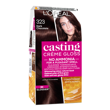 Loreal Paris Casting Creme Gloss 323 Darkest Warm Brown