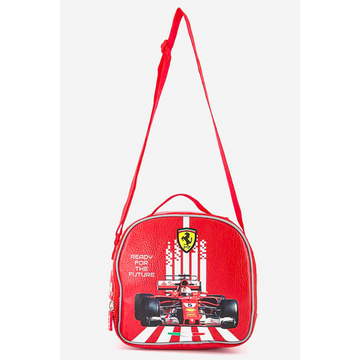 Simba Kids Boy Printed Adjustable Body Bag 21 L x 18 H x 7 W cm Red