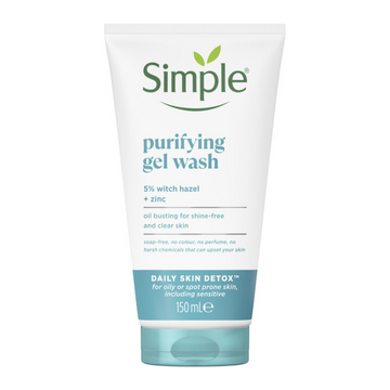 Simple Daily Skin Detox Purifying Gel Wash 150ml