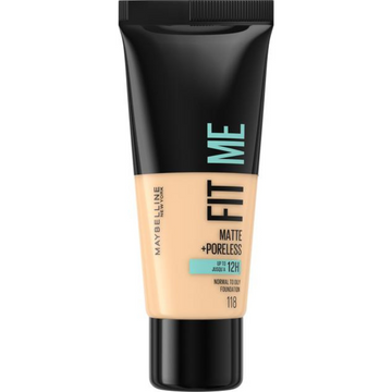 Maybelline New York Fit Me Matte foundation 118 Nude 30ml