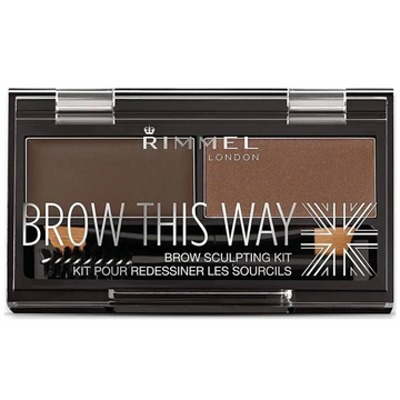 Rimmel Brow This Way Sculpting Kit Dark Brown