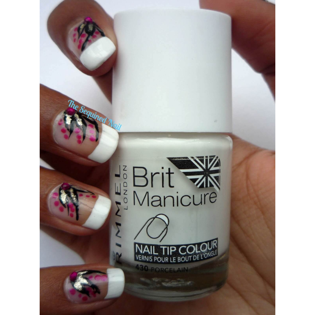 Rimmel London Brit Manicure Nail Tip Colour Shade - 430 Porcelain