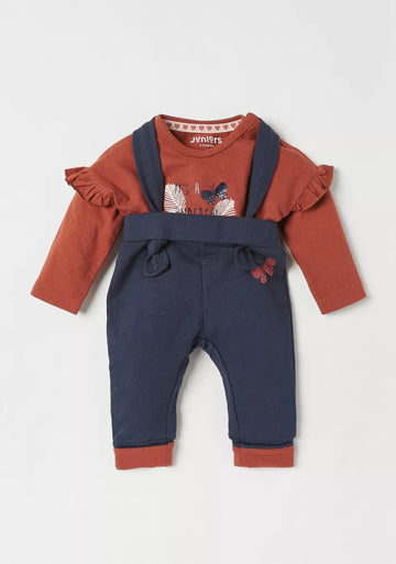 Juniors Dungree (Blue) Size (9-12M)