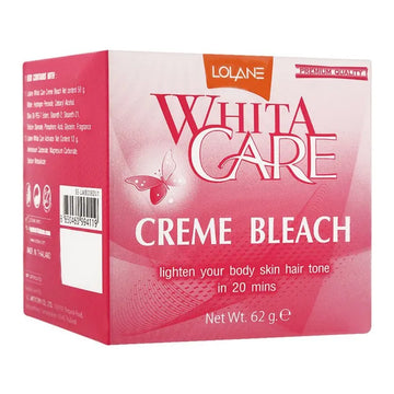 Lolane White Care Cream Bleach 62g