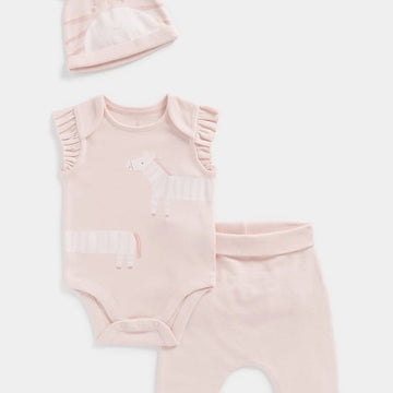 Mothercare My First Girl - 3 PC Set 3-6 M