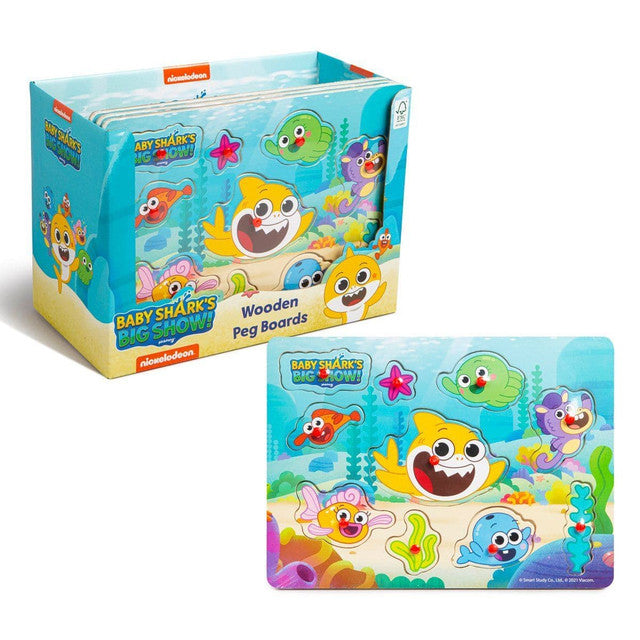 Nickelodeon Baby Shark Wooden Board Puzzle