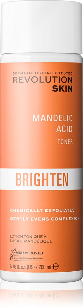 Makeup Revolution Skin Toner Mandelic Acid Brighten - (200ml)