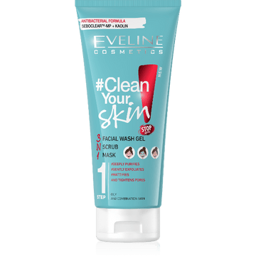 Eveline Clean Your Skin Facial Wash Gel 200ml