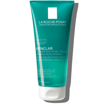 La Roche Posay Effaclar Micro Peeling purifying gel Face And Body Cleanser 200ml