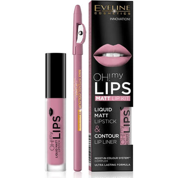 Eveline Oh My Lips Matt Lip Kit 03