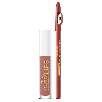 Eveline Oh My Velvet Lips Matt Lip Kit 012